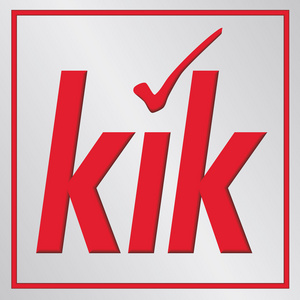 Kik logo | Koper | Supernova