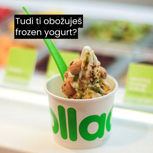 Strogo pravilo: Frozen yogurt jemo skozi celo leto!! 🍦💚🤩 

Čeprav se poletje približuje h koncu, se ne bomo odpovedali...